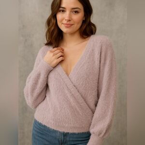 NWT Twik/ Lavender Wrap Sweater/ Super Soft/ Size US S